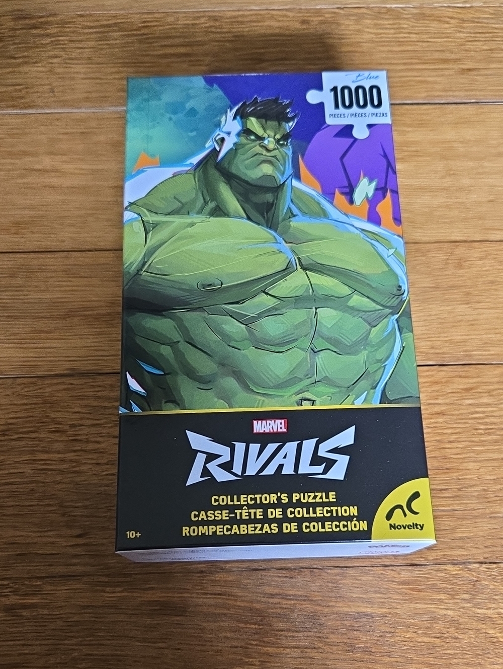 Marvel Hulk Collector Puzzle — Green and Purple Artwork
